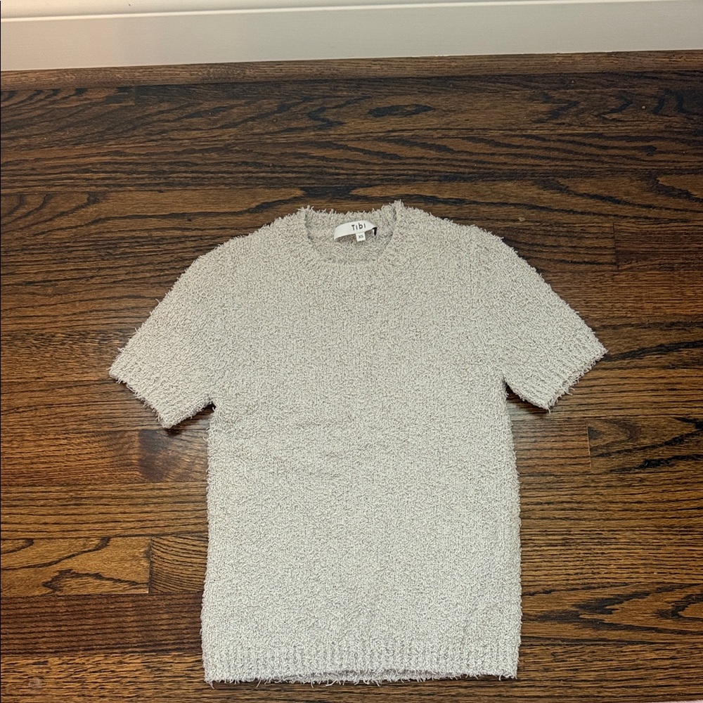 Tibi textured short sleeved sweater